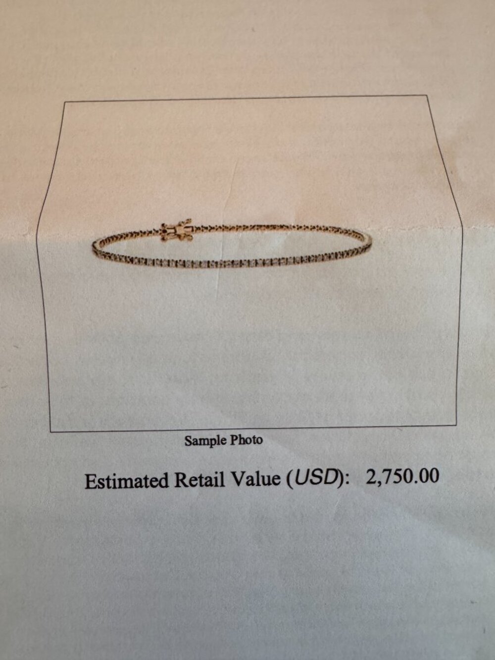 Diamond Tennis Bracelet | 14K Yellow Gold | Blue Nile - Picture 4 of 8